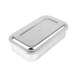 iplusmile Stainless Steel Tray with Lid, 8 Inch Organizer Accessory Tray for Medical Use
