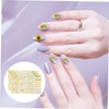 Vaguelly Sunflower Nail Art Stickers 3 Sheets Large Yellow Watermark
