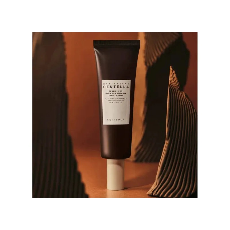 Skin1004 Madagascar Centella Probiocica Glow Sun Ampoule 50+