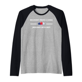 Presidential Inauguration Day Recovery From A Coma Raglan Baseball Tee