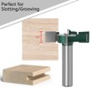 CNC Spoilboard Surfacing Router Bits, Gasea 1/2-Inch Shank 2" Cutting