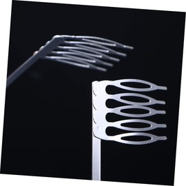 PACKOVE Baroque Bridal Tiara with Red Crystal Rhinestones Vintage Queen Crown Headpiece for Wedding Prom Birthday Party Nickel Alloy with Ergonomic Side Combs