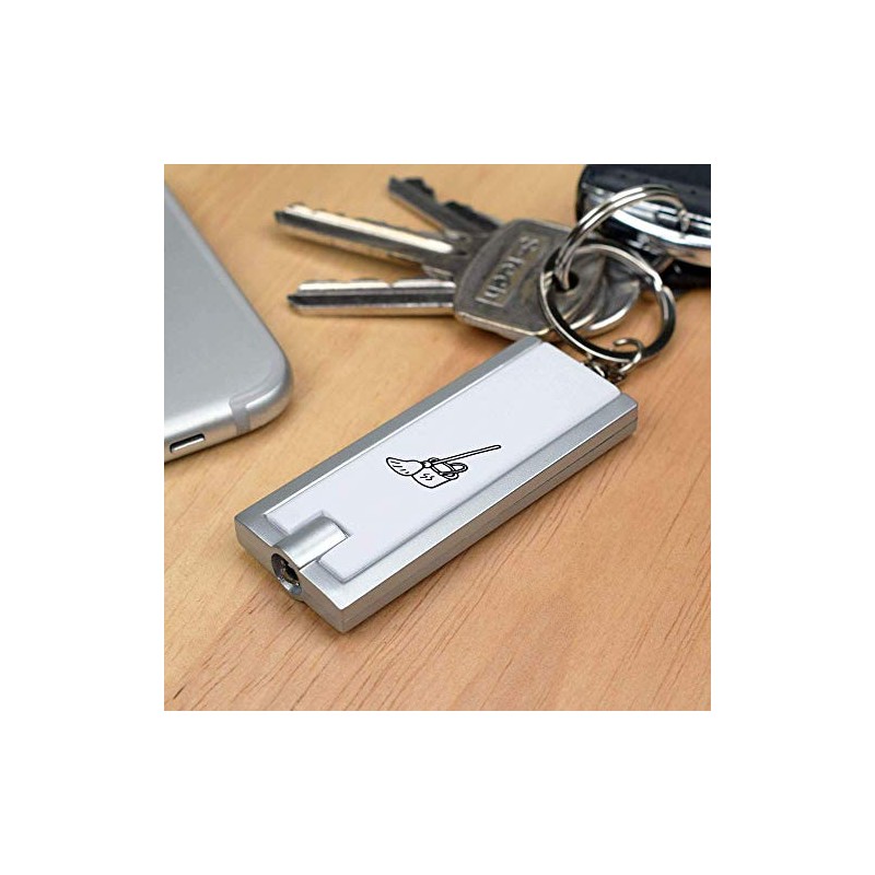 Azeeda 'Mop & Bucket' Keyring LED Torch (KT00011083)