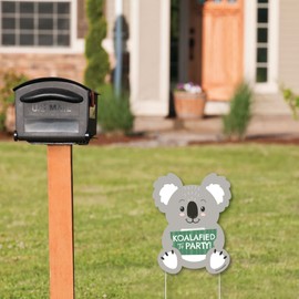 Big Dot of Happiness Koala Cutie - Outdoor Lawn Sign - Bear Birthday Party and Baby Shower Yard Sign - 1 Piece