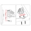 HOUSON Flat-Mount Disc Brake Adapter for Road Bikes | Front/Rear