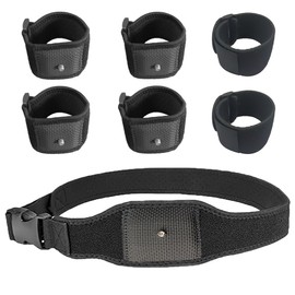 HTC Vive Tracker, Vive Ultimate Tracker full-body tracking strap, tracker fixing strap, tundra tracker strap, 1 belt, 4 wrist straps, 2 extension straps.