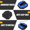 Universal Motorcycle Kickstand Foot Side Stand Extension Pad Replacement for