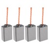 YINETTECH 4PCS Carbon Brush for 12A Leaf Blower Motor 5.7x9.8x16mm
