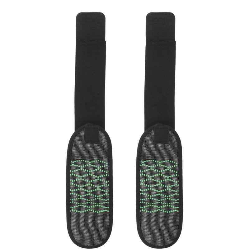 2Pcs Wrist Wraps Black Adjustable Breathable Elastic Skin Friendly Soft