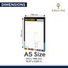 Collins - Edge Rainbow - A5 Daily Pad