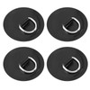 Be In Your Mind 4PCS D-Ring Patch Kayak D-Ring Pad