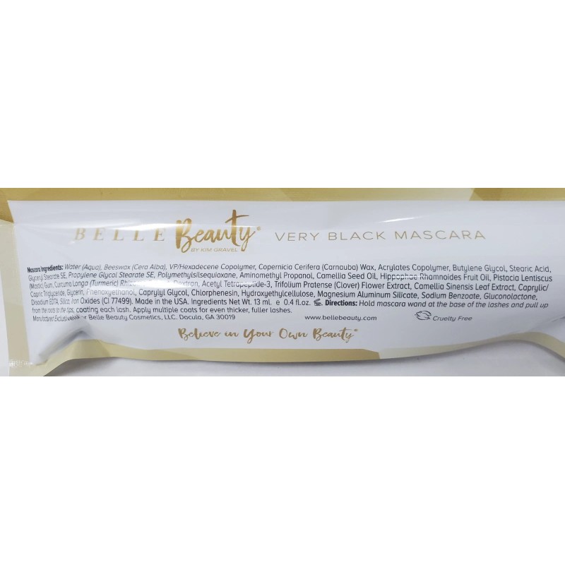 Belle Beauty By Kim Gravel Back Lash High Definition Mascara