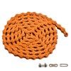 Bicycle Chain 1-Way 1/2 x 1/8 Inch, 122 Links (Orange)