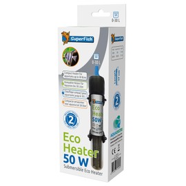 Superfish Aquarium Eco Heater 50 Watt 0-30 Litres