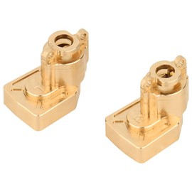 RZXYLRC Brass Portal Steering Knuckles or Rear Axle Inner Covers for 1/18 Axial UTB18 Capra Unlimited Trail Buggy RC Upgrades (Rear Axle Inner Covers)