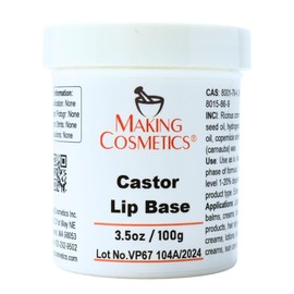 Castor Lip Base - 3.5oz / 100g - Skin & Hair Care Ingredients - MakingCosmetics
