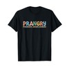 Groovy Prangry Pregnancy Definition Funny Baby Announcement T-Shirt