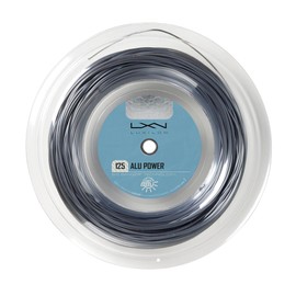 WILSON Luxilon ALU Power 125 - Cuerda de Tenis (Carrete de 100 m), Color Plateado