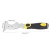 Multifunctional Spatula, Thickened Blade, Stainless Steel, Plastic, Ergonomically Shaped, Non-Slip