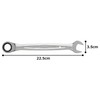 TONE Ratchet Offset Wrench RM-17, Double Side Width 0.67 inches