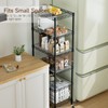 Golpart Small 6 Tier Shelves Storage Wire Shelving Unit Metal