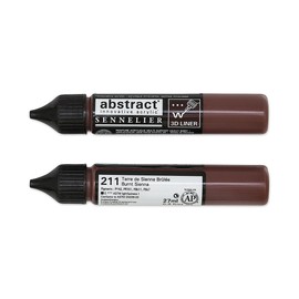Sennelier Abstract Acrylic 3D Liner 27ml (Burnt Sienna)