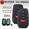 2 Unlocked for 2023 2024 Toyota BZ4X Smart Key Keyless