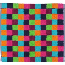 Cawö Home Hand Towels Life Style Checked 7047 Multicoloured - 84 Flannels 30 x 30 cm