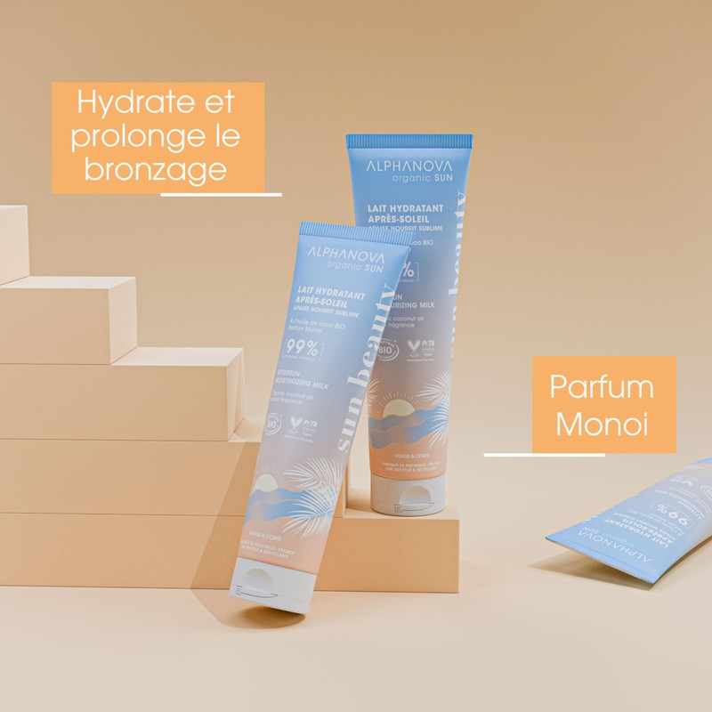 ALPHANOVA Soothing After Sun Milk - Sublimator and Tan Extension