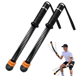 Weighted Ropeless Battle Rope for Home Gym, Workout Exercise Rope for Strength Building, HIIT and Low-Impact Aerobic Training for Men & Women Black