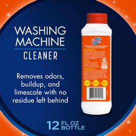 Glisten Washer Magic Washing Machine Cleaner and Deodorizer, 12 Fl. Oz. Bottle, 12fl