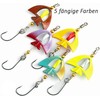 Njord Kalastus Messeneuheit 2025 Wing Spoons Forelle Set 4,5g UV