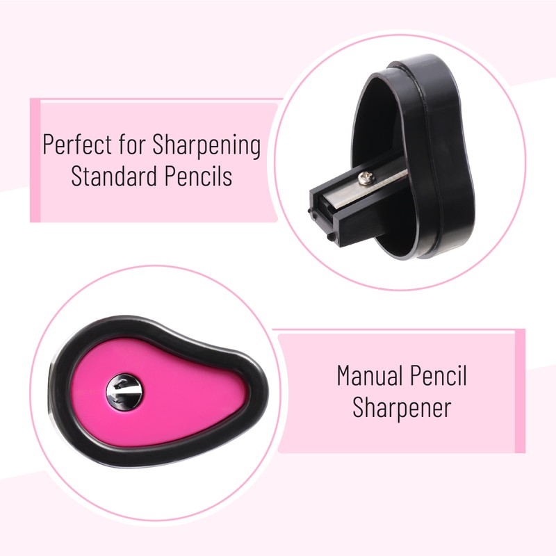 Mr. Pen- 24Pcs Pencil Sharpener Manual, Small Dual Hole Pencil