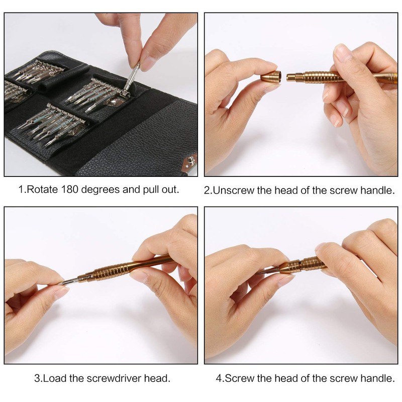 RuoFeng 25 in 1 Precision Screwdriver Set Freewise Diy Mini