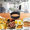 Egg Rings for Frying Eggs Nonstick 5 Packs Egg Ring