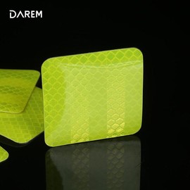 배달 오토바이 야간운행 사각 반사테이프 자전거 자동차용 Delivery Motorcycle Night Operation Square Reflective Tape for Bicycle and Car