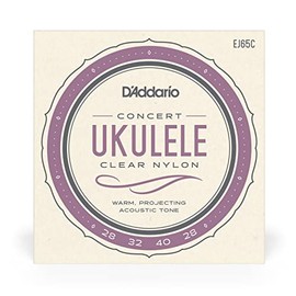 D'Addario | Pro-Arté | Cuerdas para Ukulele | 4 Cuerdas | Nylon | EJ65C