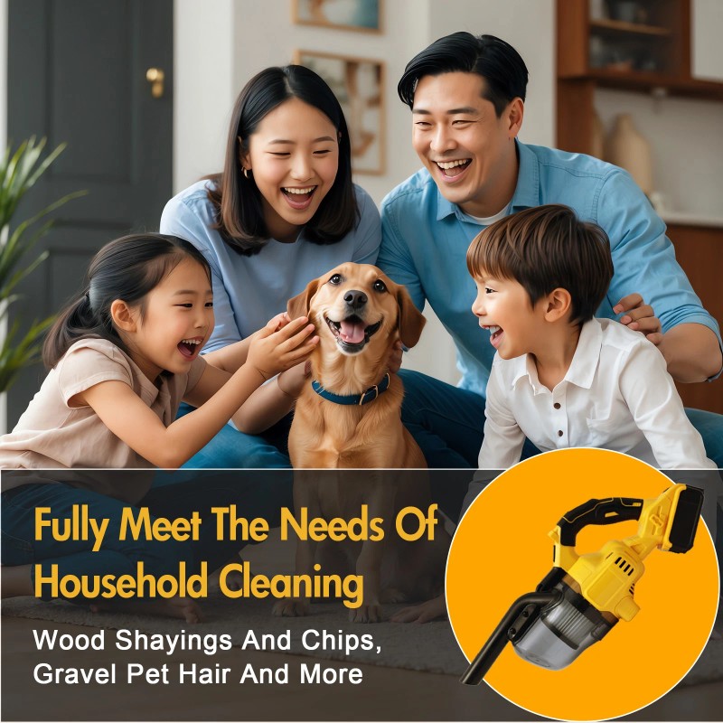 5 in 1 Cordless Vacuum Cleaner with 20V Battery Handheld