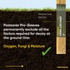 POSTSAVER Rot Protection Sleeve | for (3.5” x 3.5”) or