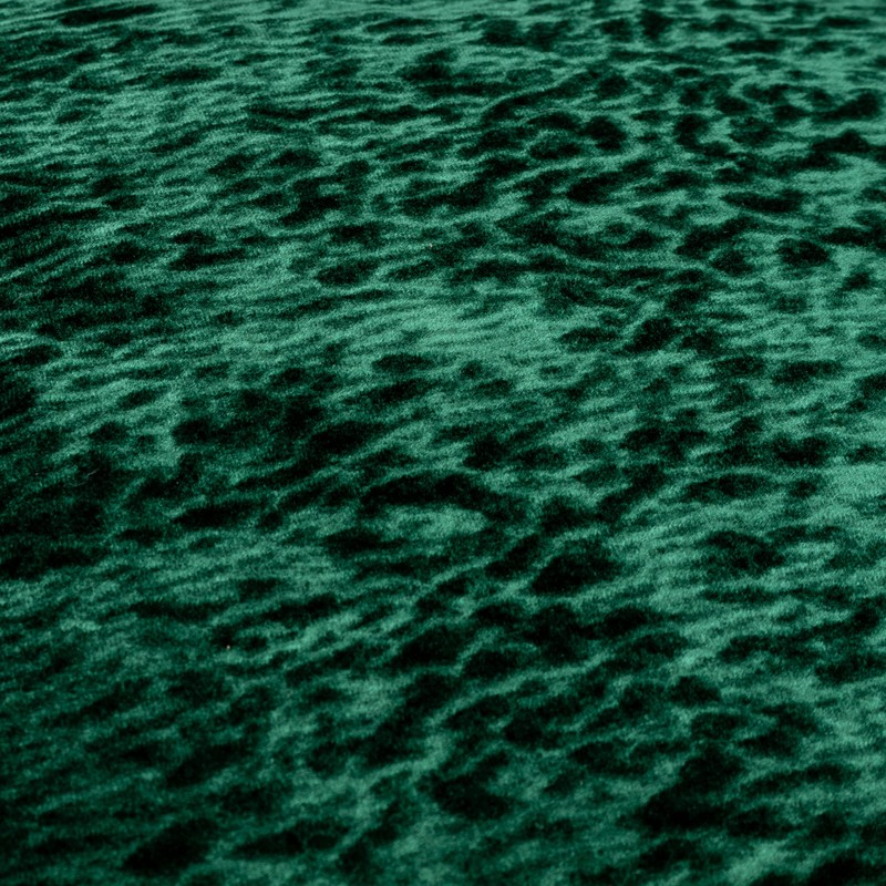 Paoletti Ripple Cushion Cover, Emerald, 50 x 50cm