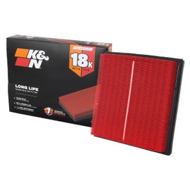 K&N Engine Air Filter: Long Life 18,000 Mile Replacement Air Filter: Compatible with 2016-2019 Subaru H4 1.6/2.0/2.4 L (Ascent, Crosstrek, Forester, Impreza, XV), KNA-5064