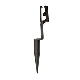 Canny Systems Christmas Light Stakes - 11” Ground Stake - Bag of 25 - Professional Grade Outdoor Yard Stakes for Lawn, Ground, Pathway Decorations