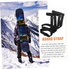 Kisangel 1pc Adjustable Ski Board Carrying Strap Portable Snowboard for