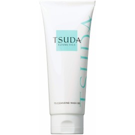 TSUDA COSMETICS T's Cleansing Wash Gel Tsuda Cosmetics Makeup Remover, Face Wash, Cleansing, Sensitive Skin, 3.5 oz (100 g)
