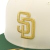 Newera 59FIFTY NER36C9294 2-Tone Under VISOR ONSPOTZ Cap, SD Chrome/Green,