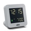 Braun Digital Alarm Clock with Snooze, Negative LCD Display, Quick