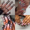 Nail Tips - 504PCS Soft Gel Full Cover Nail Tips