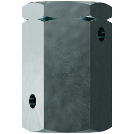 Simpson Strong-Tie HSCNW1 HSCNW 1 in. High-Strength Coupler Nut with Witness Hole