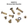 480 Pieces Chicago Book Screws Kit, M4/M5 Chicago Screws, Screw