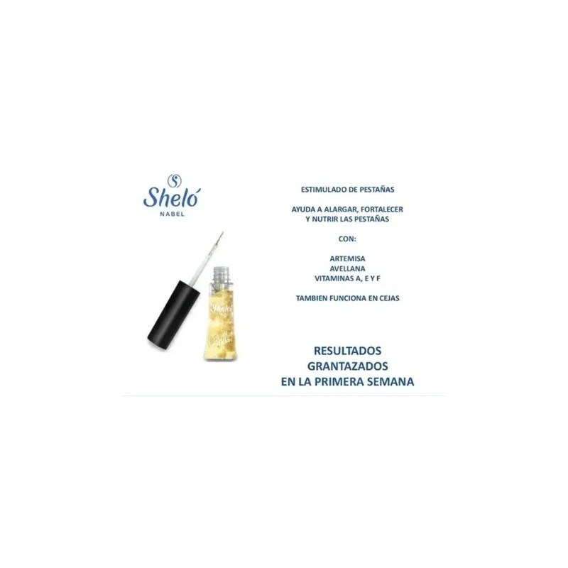 Estimulador Del Crecimiento De Pestañas Y Cejas Sheló Nabel